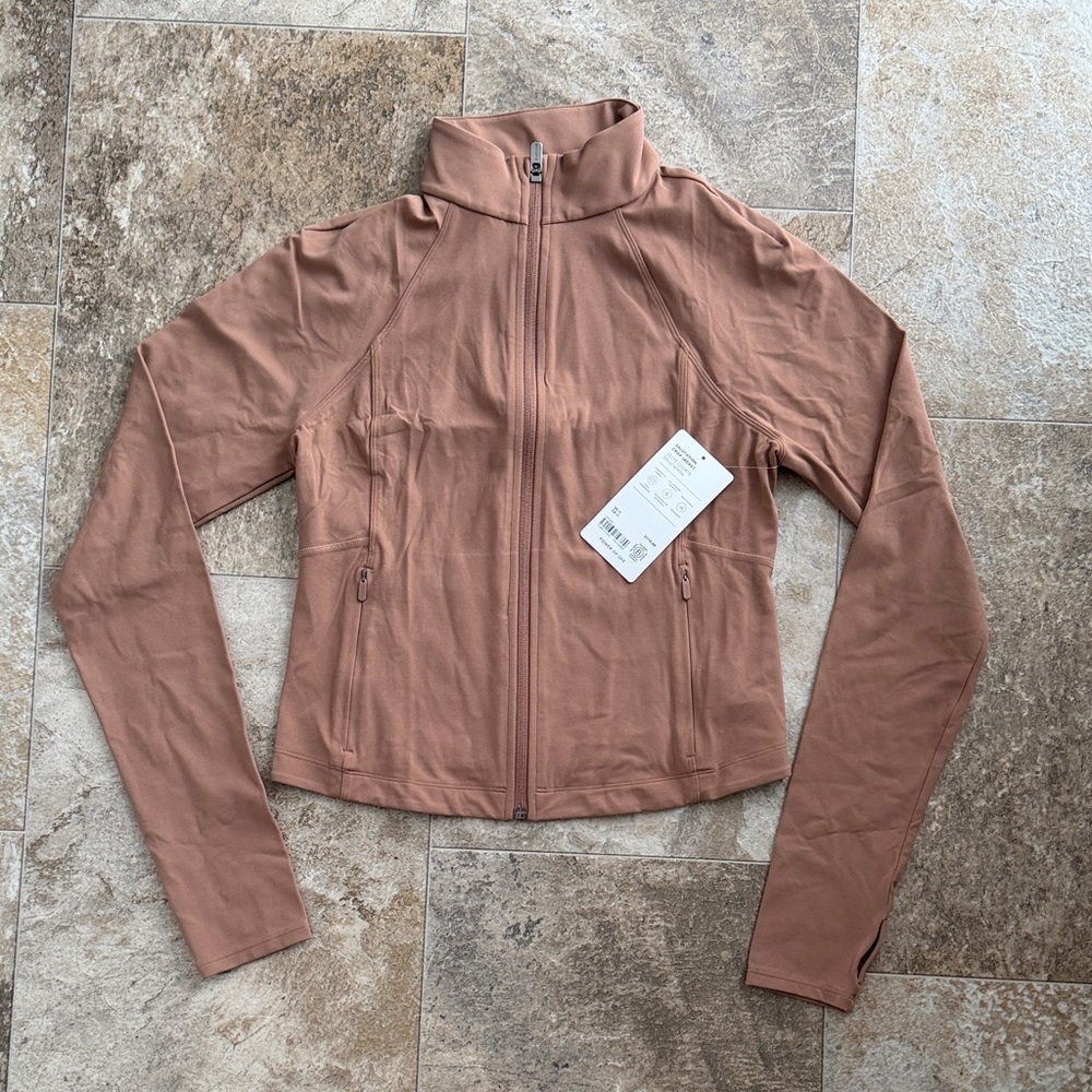 NWT Althleta Women's Tan Salutation Crop Jacket | Sz M